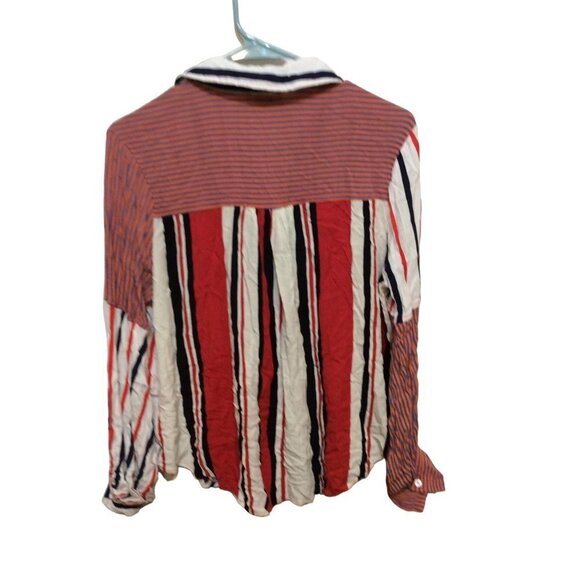 UMGEE Womens Button Up Shirt Size S Multicolored - Picture 2 of 5